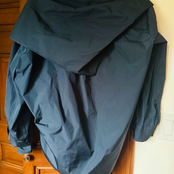 Caron Callahan Alice Top with Matching Triangle Scarf in Navy - Picture 6 of 6